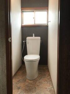 トイレ工事例　和式から洋式へ